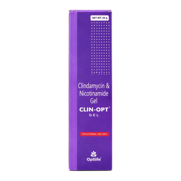 Clin-Opt Gel — Clindamycin & Nicotinamide Gel pack